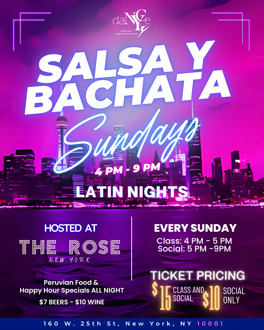 Sunday Dance Event Flyer